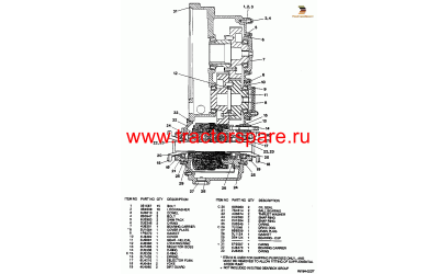 OUTPUT TRANSFER GEARBOX GROUP