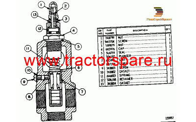 RELIEF VALVE ASSEMBLY,RELIEF VALVE GROUP