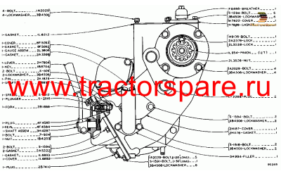 TRANSMISSION AND STARTER PINION GROUP