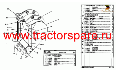 EJECTOR BUCKET GROUP