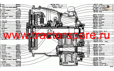 REVERSE AND REDUCTION GEAR UNIT ASSEMBLY