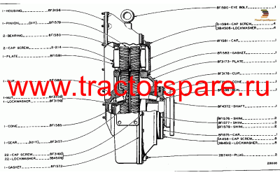REDUCTION GEAR ASSEMBLY