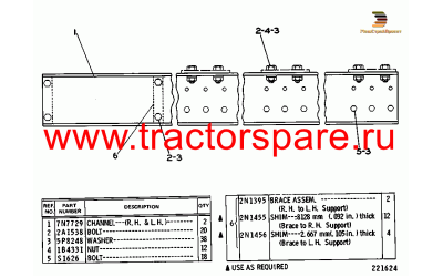 ENGINE SUPPORT RAIL GROUP