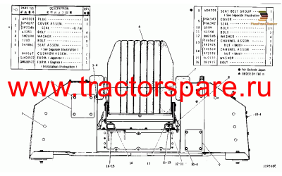 SEAT & SUPPORT GP,SEAT AND SUPPOR