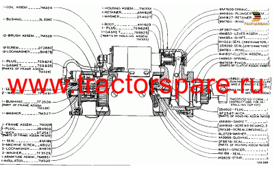 ELECTRIC STARGING MOTOR ASSEMBLY,ELECTRIC STARTING MOTOR ASSEMBLY,MOTOR ASSEMBLY