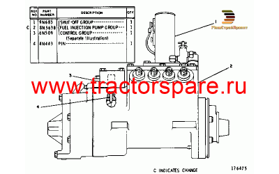 GOVERNOR AND FUEL INJECTION PUMP GROUP,PUMP GP-GOV & FUEL IN