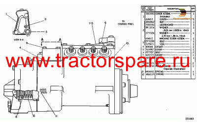 GOVERNOR & FUEL INJECTION PUMP GROU