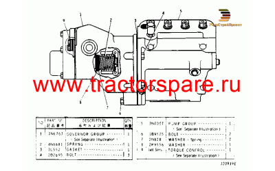 GOVERNOR AND FUEL INJECTION PUMP