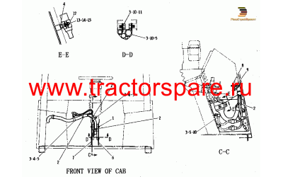 ROLL-OVER PROTECTIVE SYSTEM WIRING,WIRING GP,WIRING GP-OPEN ROPS