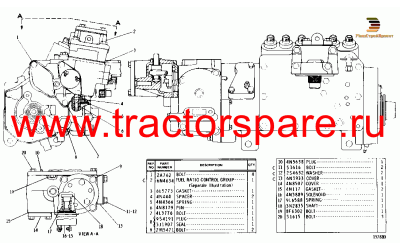 FUEL PUMP HOUSING AND GOVERNOR,FUEL PUMP HOUSING AND GOVERNOR GROUP