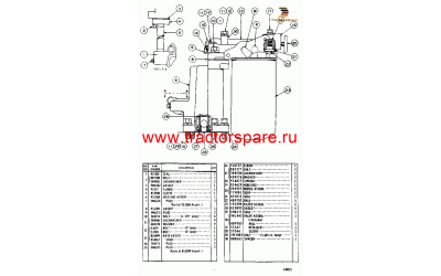 ENGINE MOUNTED FUEL FILTER GROUP,FUEL FILTER GROUP