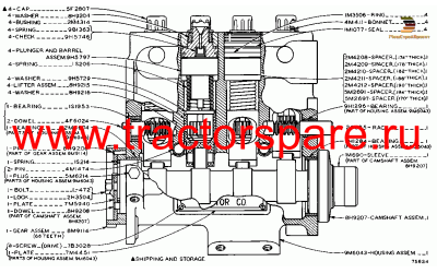 FUEL INJECTION PUMP GROUP,FUEL PUMP HOUSING GROUP