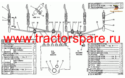 FUEL INJECTION LINES GROUP,LINES GP-FUEL INJECTION